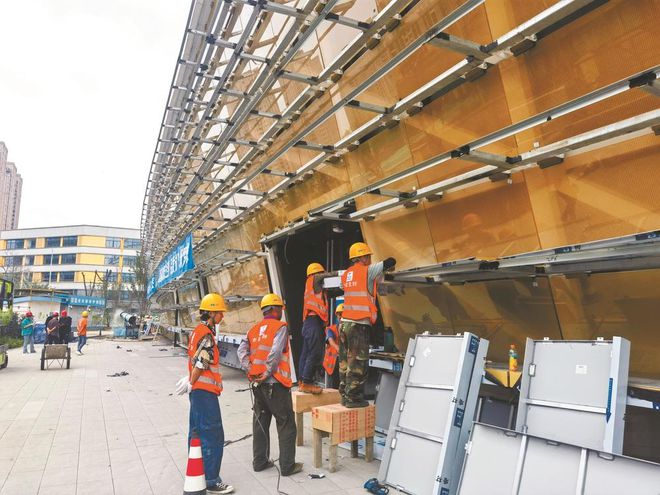 抢抓施工黄金季奋战“双节”不停工！成都重点项目建设忙(图6)